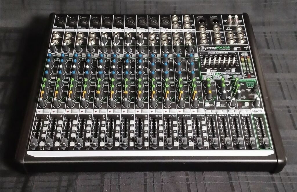 Mackie ProFX16v2 16Channel 4Bus Effects Mixer Hernandez Party Rental