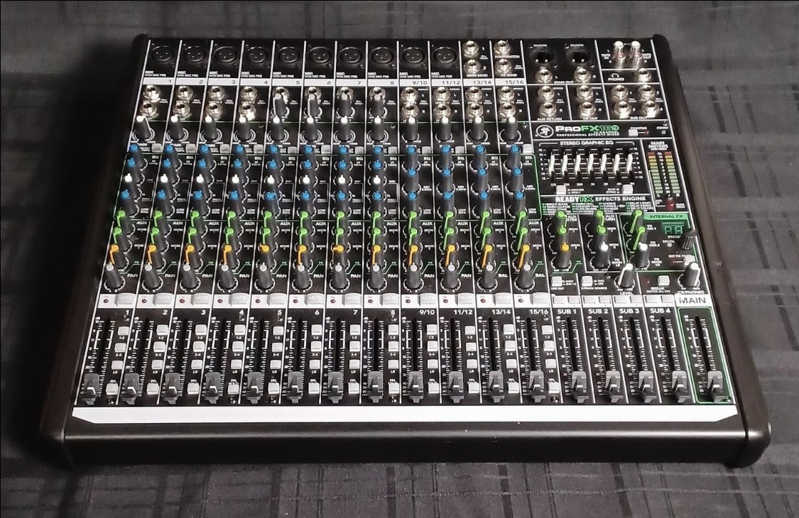 Mackie ProFX16v2 16-Channel 4-Bus Effects Mixer – Hernandez Party