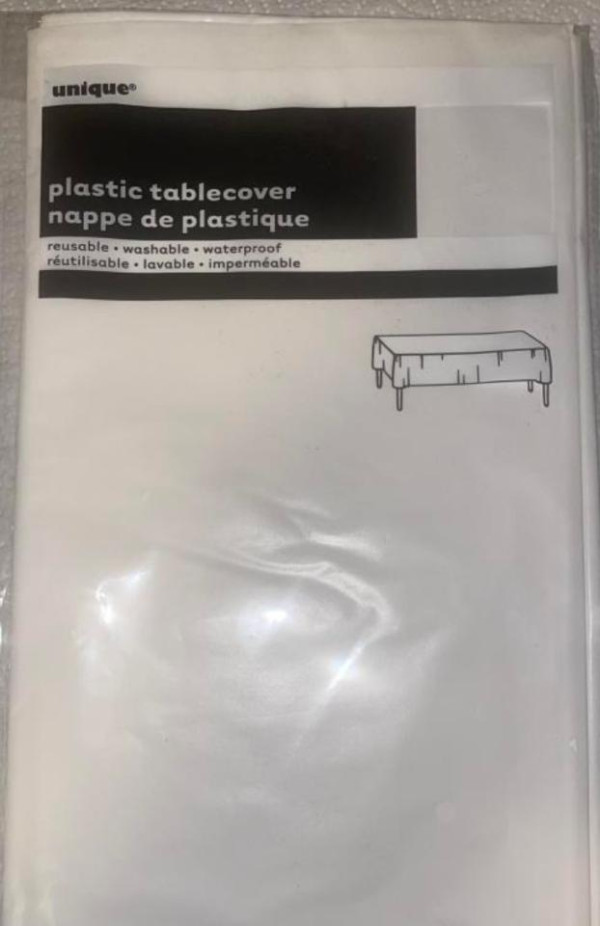Rectangular plastic table covers different colors size 54” x 108” - Image 7