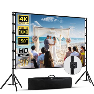 150 inch (12foot) Giant big Screen and projector